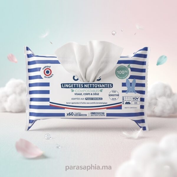 Dodie Lingettes Nettoyant Dermo Apaisantes