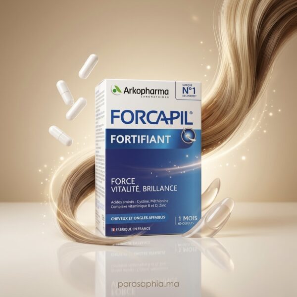 Forcapil Cheveux et Ongles - Formule fortifiante 60 Gélules