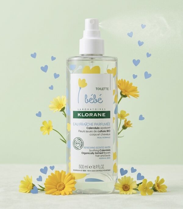 Klorane Bébé Eau Fraiche Parfumée 500ml