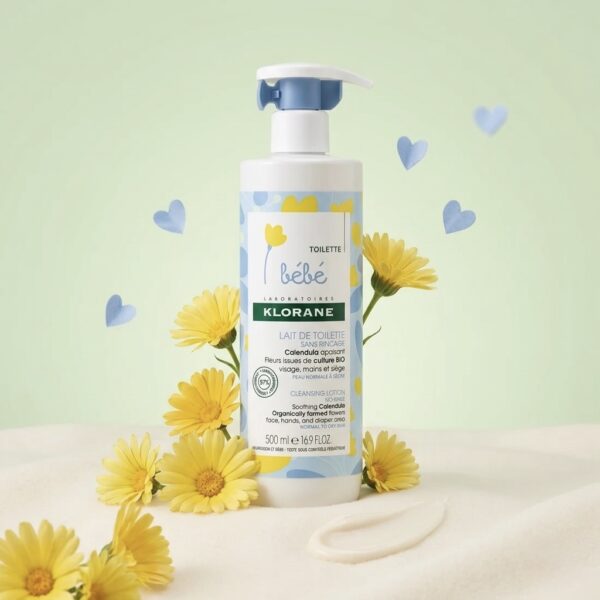 Klorane Bébé Lait de Toilette ( sans rinçage )