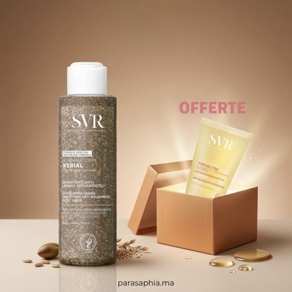 SVR XERIAL Gommage Corps – 100% d'Origine Naturelle