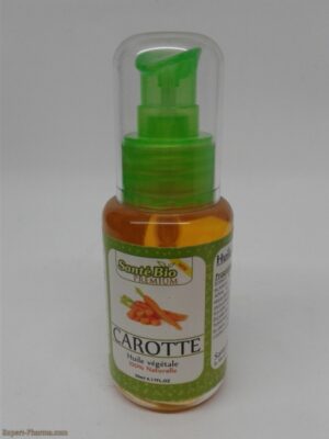 santé bio huile de carotte Santé Bio Premium – Huile de Carotte 100% Naturelle (50 ml)