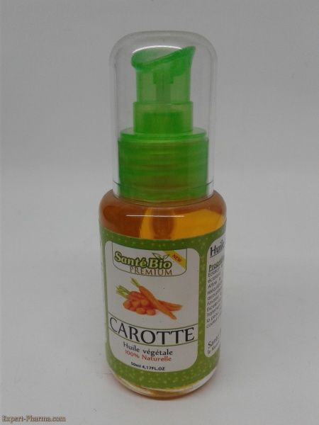 santé bio huile de carotte Santé Bio Premium – Huile de Carotte 100% Naturelle (50 ml)